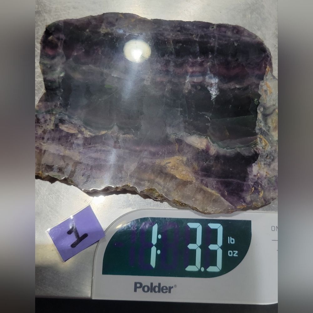 FluoriteβSlabβ - Picture 11 of 13
